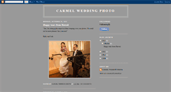 Desktop Screenshot of carmelweddingphoto.blogspot.com