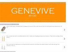 Tablet Screenshot of genevivebyczc.blogspot.com