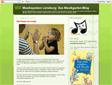 Tablet Screenshot of musikspatzen-lueneburg.blogspot.com