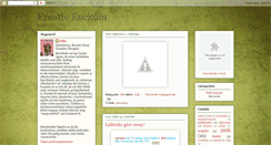 Desktop Screenshot of kreativkuckom.blogspot.com