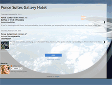 Tablet Screenshot of poncesuitesgallery.blogspot.com