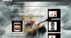 Desktop Screenshot of blogesportesaude.blogspot.com