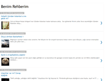 Tablet Screenshot of benimrehberim.blogspot.com