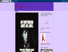 Tablet Screenshot of aidsindia1.blogspot.com