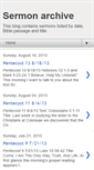 Mobile Screenshot of pastsermonoftheweek.blogspot.com