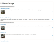 Tablet Screenshot of lillianscottage.blogspot.com