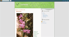 Desktop Screenshot of lapaginadelasplantas.blogspot.com