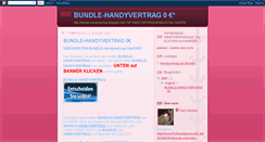 Desktop Screenshot of bundle-handyvertrag.blogspot.com