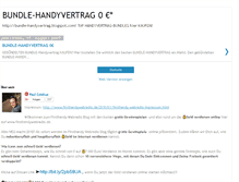 Tablet Screenshot of bundle-handyvertrag.blogspot.com