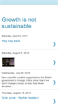 Mobile Screenshot of growthisnotsustainable.blogspot.com