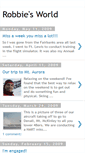 Mobile Screenshot of flyingrobbie.blogspot.com