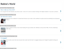 Tablet Screenshot of flyingrobbie.blogspot.com