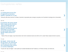 Tablet Screenshot of corrupcionesvarias.blogspot.com