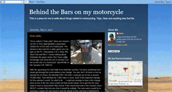 Desktop Screenshot of behindthebars.blogspot.com