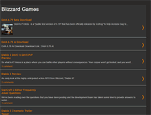 Tablet Screenshot of blizzard-gaming.blogspot.com
