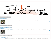 Tablet Screenshot of fabngorgeous.blogspot.com