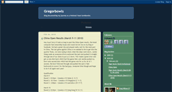 Desktop Screenshot of gregorbowls.blogspot.com