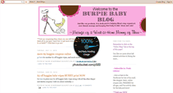 Desktop Screenshot of burpiebaby.blogspot.com