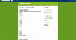 Desktop Screenshot of buildsragnarok.blogspot.com