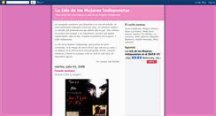 Desktop Screenshot of laisladelasmujeresindispuestas.blogspot.com