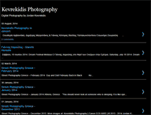 Tablet Screenshot of kevrekidis-photography.blogspot.com