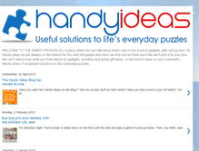 Tablet Screenshot of handyideas.blogspot.com