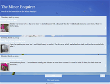 Tablet Screenshot of daveandheidiminer.blogspot.com