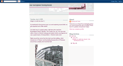 Desktop Screenshot of londonandparishoneymoon.blogspot.com