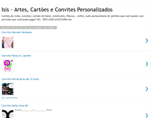 Tablet Screenshot of isisartes.blogspot.com