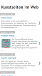 Mobile Screenshot of kunstseiten.blogspot.com