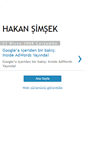 Mobile Screenshot of hakan-simsek.blogspot.com