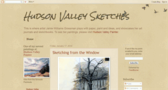 Desktop Screenshot of hudsonvalleysketches.blogspot.com