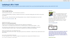 Desktop Screenshot of ladybugssitnknit.blogspot.com