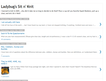 Tablet Screenshot of ladybugssitnknit.blogspot.com