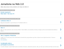 Tablet Screenshot of jornalismonaweb2.blogspot.com