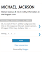Mobile Screenshot of michael-jackson.blogspot.com