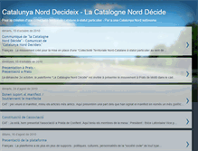 Tablet Screenshot of catalunyanorddecideix.blogspot.com