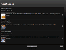 Tablet Screenshot of maxinivesh.blogspot.com