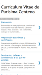 Mobile Screenshot of cvpurisimacenteno.blogspot.com