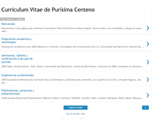 Tablet Screenshot of cvpurisimacenteno.blogspot.com