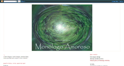 Desktop Screenshot of monologoamoroso.blogspot.com