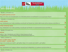 Tablet Screenshot of infodirectory.blogspot.com