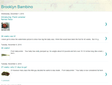 Tablet Screenshot of brooklynbambino.blogspot.com