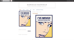 Desktop Screenshot of daniellehatfield.blogspot.com