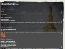 Tablet Screenshot of beautifulbeautifulsilence.blogspot.com