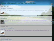 Tablet Screenshot of differentflowersfromthesamegarden.blogspot.com