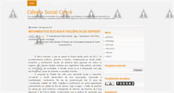 Desktop Screenshot of cienciasocialceara.blogspot.com