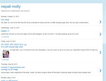 Tablet Screenshot of nepalimolly.blogspot.com