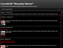 Tablet Screenshot of corvettewoundedwarrior.blogspot.com