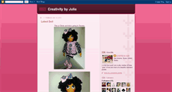 Desktop Screenshot of creativitybyjulia.blogspot.com